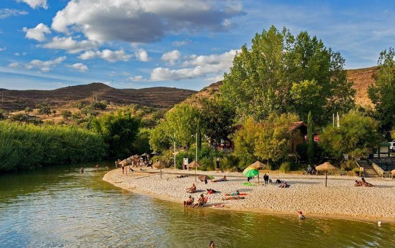 Praia Fluvial is one of the amazing places to visit while you’re enjoying bike holidays in Alcoutim