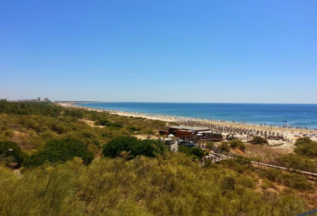 Praia Verde is one of the amazing places to visit while you’re enjoying bike holidays in Vila Real de Santo António