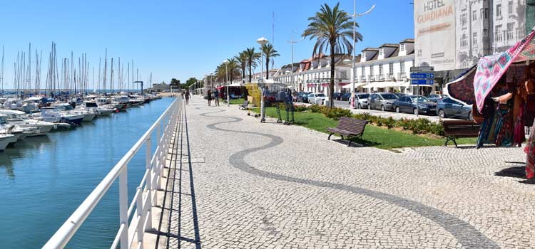 Ride a bike around Town center is one of the best part in bike holidays in Vila Real de Santo António