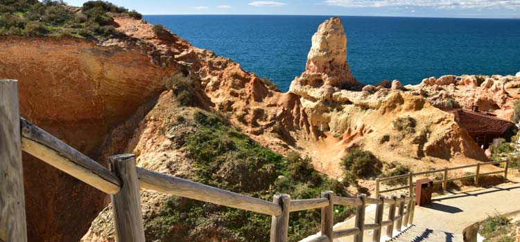Algar Seco in Carvoeiro is the perfect place to visit in between your Algarve bike tour